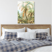 Ferns, Filicinae Laubfarne von Ernst Haeckel Leinwanddruck (Insitu (Schlafzimmer))