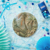 Ferns, Filicinae Laubfarne von Ernst Haeckel Pappteller (Party)