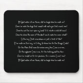 Ferns Gedicht Mousepad (Vorne)