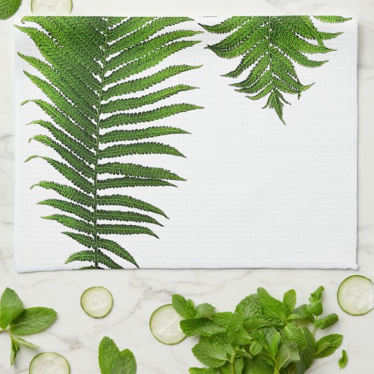 Ferns Geschirrtuch (Gefaltet)