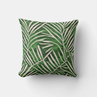 Ferns Green Kissen