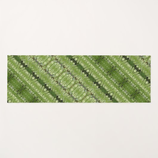 Ferns Ikat Yogamatte (Vorderseite (Horizontal))
