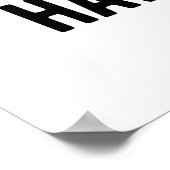 Ferns Just Wanna haben Frond Funny Pflanze Puff Poster (Ecke)