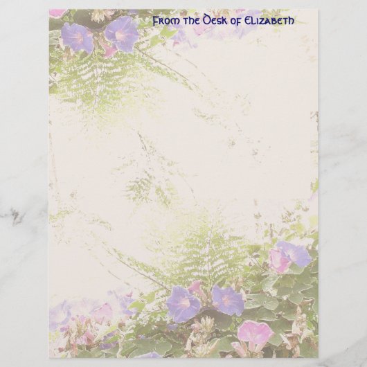 Ferns Morning Glory Letterhead (Vorderseite)