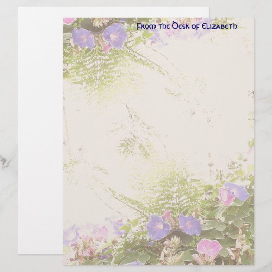 Ferns Morning Glory Letterhead (Vorne/Hinten)