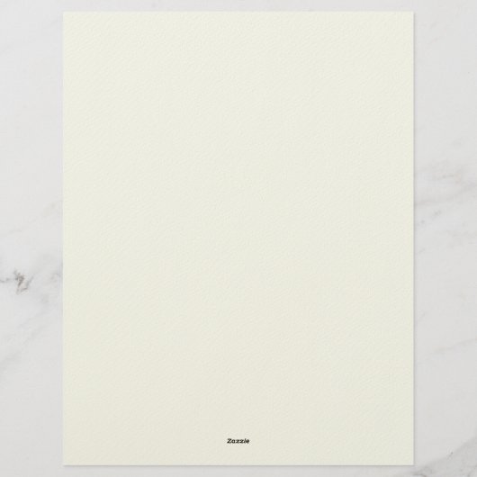 Ferns on a Frame Stationery Paper Briefbogen (Rückseite)