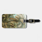 Ferns Palm Tree Antique Botanischer Garten Gepäckanhänger (Vorderseite horizontal)