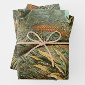 Ferns Palm Tree Antique Botanischer Garten Geschenkpapier Set (Beispiel)