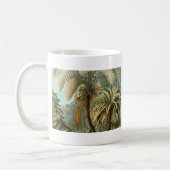 Ferns Palm Tree Antique Botanischer Garten Kaffeetasse (Links)