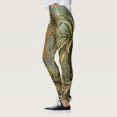 Ferns Palm Tree Antique Botanischer Garten Leggings (Links)