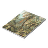 Ferns Palm Tree Antique Botanischer Garten Notizblock (Rotiert)