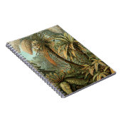 Ferns Palm Tree Antique Botanischer Garten Notizblock (Rechte Seite)