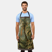 Ferns Palm Tree Antique Botanischer Garten Schürze (Getragen)