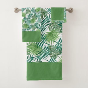 Ferns & Palms Badhandtuch Set