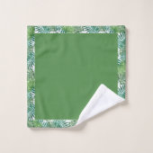 Ferns & Palms Badhandtuch Set (Waschlappen)