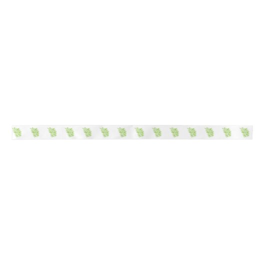 Ferns Ribbon Satinband (Vorderseite)