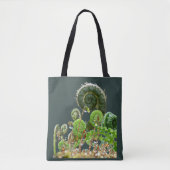 Ferns - spiralling magic tasche (Vorderseite)