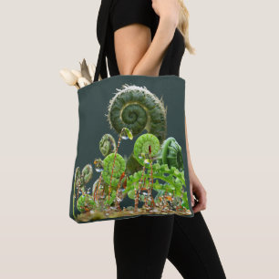 Ferns - spiralling magic tasche