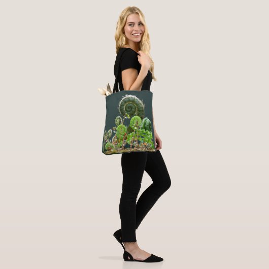 Ferns - spiralling magic tasche (Am Model)