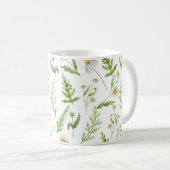 Ferns und Daisies Tasse (VorderseiteRechts)