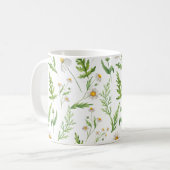 Ferns und Daisies Tasse (Vorderseite Links)