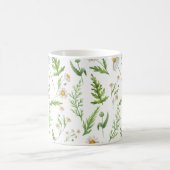 Ferns und Daisies Tasse (Mittel)