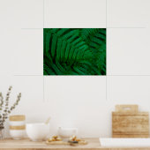 Ferns von Pico Island Poster (Küche)