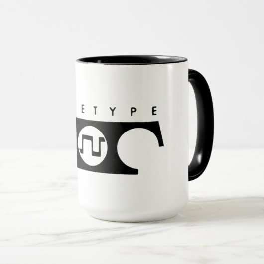 Fernschreiber-Tasse Tasse (VorderseiteRechts)