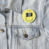 Fernseh-Cartoon-Illustration Button (Beispiel)