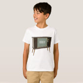 Fernseh-Cartoon-Illustration T-Shirt (Vorne ganz)
