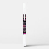 Fernsehbildschirm mit kaputten Pixeln. Abstrakte F Case-Mate iPhone Hülle (Rückseite / Links)