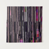 Fernsehbildschirm mit kaputten Pixeln. Abstrakte F Wandteppich (Vorderseite (Horizontal))