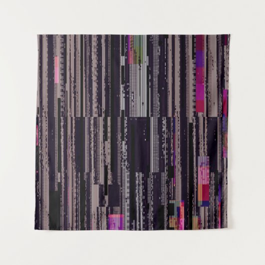 Fernsehbildschirm mit kaputten Pixeln. Abstrakte F Wandteppich (Vorderseite (Horizontal))