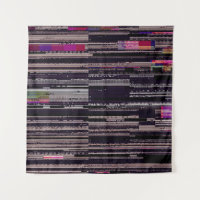 Fernsehbildschirm mit kaputten Pixeln. Abstrakte F