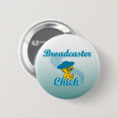 Fernsehchick #3 button (Vorne & Hinten)