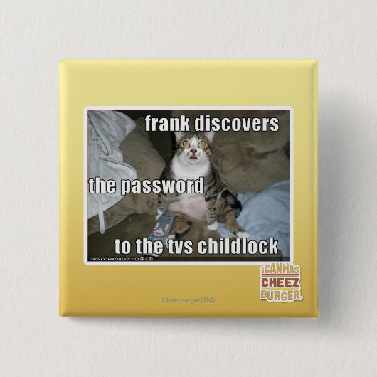 Fernsehen Childlock Button (Vorderseite)
