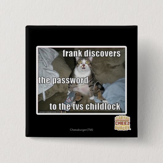 Fernsehen Childlock Button (Vorderseite)