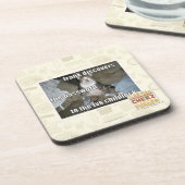 Fernsehen Childlock Getränkeuntersetzer (Linke Seite)