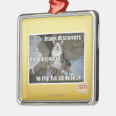 Fernsehen Childlock Ornament Aus Metall (Links)