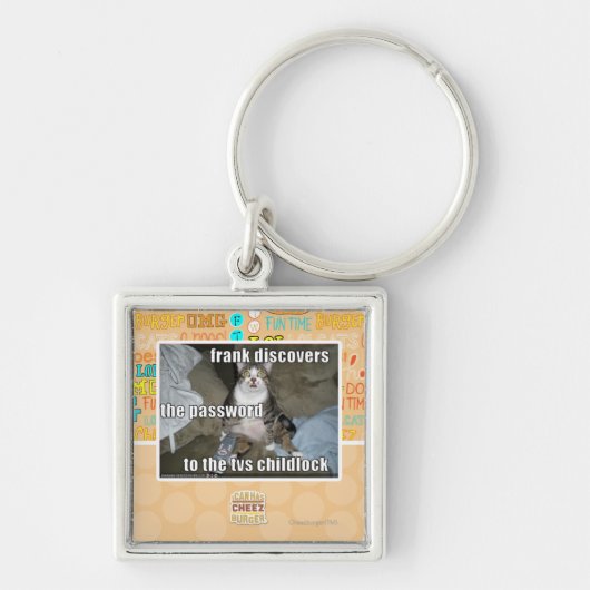 Fernsehen Childlock Schlüsselanhänger (Vorne)