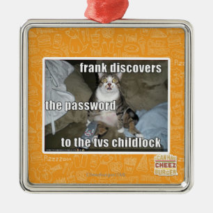 Fernsehen Childlock Silbernes Ornament