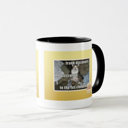 Fernsehen Childlock Tasse (VorderseiteRechts)