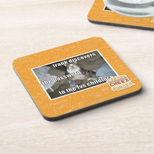 Fernsehen Childlock Untersetzer (Linke Seite)