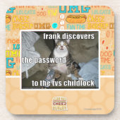 Fernsehen Childlock Untersetzer (Vorderseite)