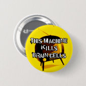 Fernsehen: Der laute Mörder Button (Vorne & Hinten)