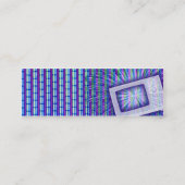 Fernsehen DNS - Dünn Mini Visitenkarte (Rückseite)