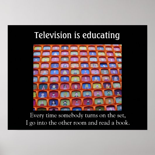 Fernsehen erzieht poster (Vorne)
