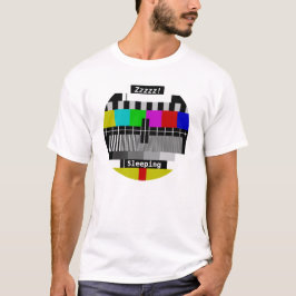 Fernsehen - Fernsehen stehen Testkarte bereit T-Shirt