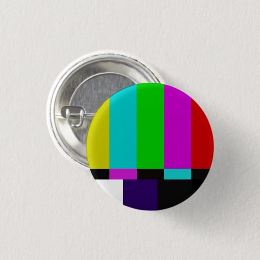 Fernsehen hält Farbtest ab Button (Vorne & Hinten)