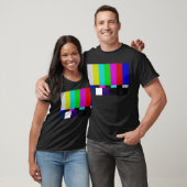 Fernsehen hält Farbtest ab T-Shirt (Unisex)